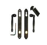 Blemished - Active Sliding Patio Door L-Handle - Oil Rubbed Brass