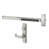 Sargent 56-12-8804-G-ETL-US32D 48" Bar, (12) Fire Rated Rim Exit Device, (56) Electric Latch Retraction, ETL Trim, Key Retractable Latch Bolt, US32D/630 Satin Stainless Steel Finish