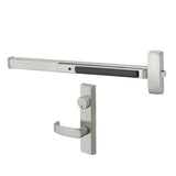 Sargent 12-8804 ETL Fire Rated Rim Exit Device, with ETL Lever Trim, Key Retractable Latchbolt, Select Finish, Select Bar Length, Handed