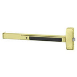 Sargent 8888-G-US3 Rim Exit Device, Multi-Function, Exit Only, 43-48" Device, Hex Key Dogging, Grade 1, Non-Handed, US3/605 Bright Brass Finish