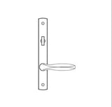 TRUTH SENTRY LOCK HANDLE SET, CLASSIC, DECORATIVE FINISHES OVER BRASS, PVD NICKEL - 97454080