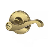 Dexter Lasalle J40-605 Right Hand Privacy Lever - Polished Brass J40-Las-605r - 996212067
