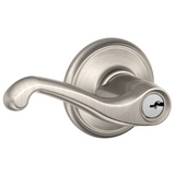Schlage Flair Single Cylinder Keyed Entry Door Lever Set