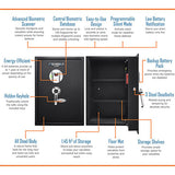 Barska Large Biometric Fingerprint Safe AX11650
