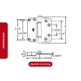 Adjustable Guide Hinge 56-223SNK