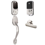 Jale Assure Lock Touchscreen with Jamestown Handleset