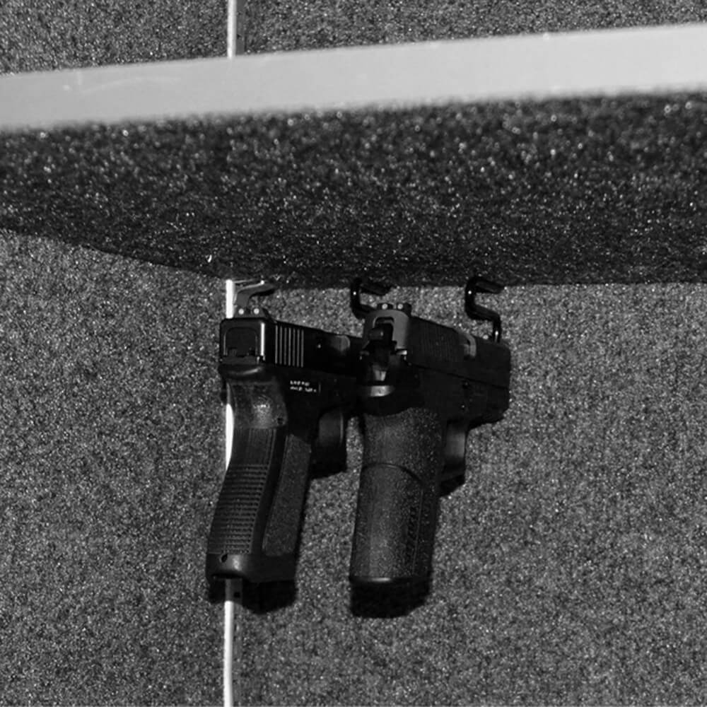 Gun Storage Solutions Back-Under Handgun Hangers