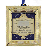 Baldwin 61686 2020 John F Kennedy White House Ornament