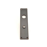 Baldwin 6513 Interior Escutcheon Plate - Cut for Cylinder