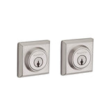 Traditional Square Deadbolt Double Cylinder