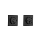 Contemporary Square Deadbolt Double Cylinder