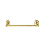 Emtek 18" Traditional Brass Towel Bar w/ Quincy Rosette