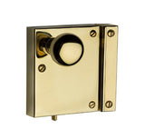 Baldwin 5604 Small Vertical Rim Lock - Keyed Entry