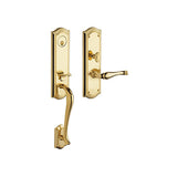 Baldwin M522 Bethpage Full Dummy Mortise Lever Handleset