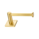 Emtek Modern Brass Paper Holder - Bar Style w/Square Rosette