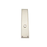 Baldwin 6513 Interior Escutcheon Plate - Cut for Knob