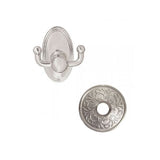 Emtek Traditional Brass Double Hook w/Lancaster Rosette