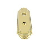 Baldwin 6791 Interior Escutcheon Plate - Cut for Cylinder