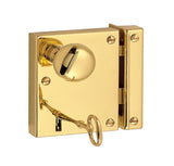 Baldwin 5602 Small Vertical Rim Lock - Privacy