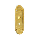 Baldwin 6791 Interior Escutcheon Plate - Cut for Turnpiece