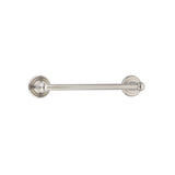 Emtek 12" Traditional Brass Towel Bar w/ Regular Rosette