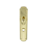 Baldwin 6986 Interior Escutcheon Plate - Cut for Turnpiece