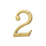 5" Baldwin "2" House Number