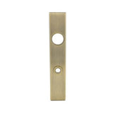 Baldwin 6502 Interior Escutcheon Plate - Cut for Cylinder