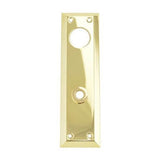 Baldwin 6794 Interior Escutcheon Plate - Cut for Cylinder