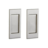 Baldwin PD006.FD Santa Monica Small Pocket Door Full Dummy Set