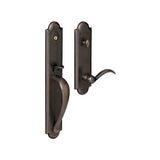 6402 Boulder Full Escutcheon Emergency Egress Entrance Set With Interior Lever