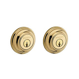 Traditional Round Deadbolt Double Cylinder