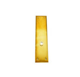 Baldwin 6767 Interior Escutcheon Plate - Cut for Knob