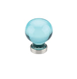 Emtek Bristol 1 Inch Cabinet Knob - Cyan - 86527