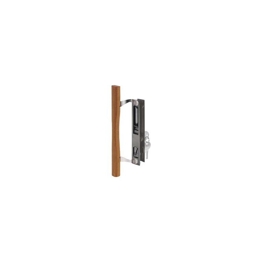 SlideCo 141638 Flush Mount Universal Sliding Glass Door Handle, Black Golden Locks Inc