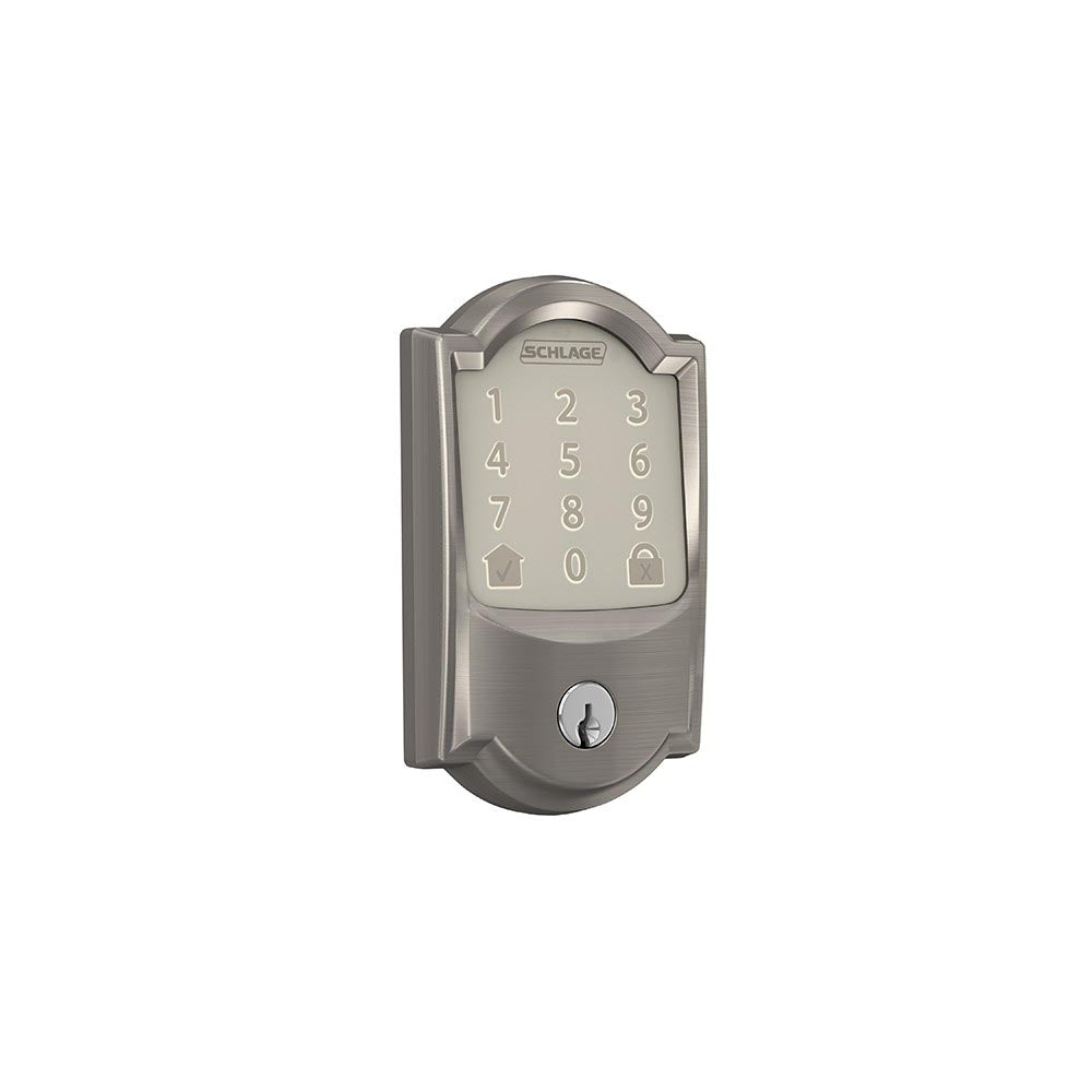 Shop Schlage Encode Plus Century Satin Nickel Smart Home Lock