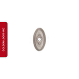 Emtek 2402 Brass Oval Door Bell Cover