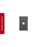 Emtek 2403 Brass Rectangular Door Bell Cover