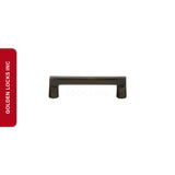 Emtek 86336 8 Inch Bronze Rail Cabinet Pull