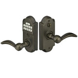 Emtek Keyless Leverset - Sandcast Bronze Passage Function - E2001