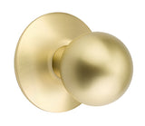 Emtek Orb Modern Door Knob with Modern Rosette - E258