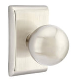 Emtek Orb Modern Door Knob with Neos Rosette - E261