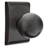 Emtek Orb Modern Door Knob with Neos Rosette - E261