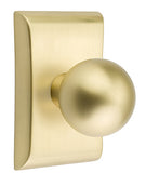 Emtek Orb Modern Door Knob with Neos Rosette - E261