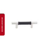 Emtek S86524 6 Inch Leather Pull