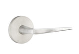 Emtek Stainless Steel Athena Lever Handle with Disk Rosette - E653