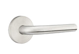 Emtek Stainless Steel Kiel Lever Handle with Disk Rosette - E668