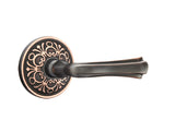 Emtek Wembley Lever with Lancaster Rosette - E228