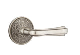 Emtek Wembley Lever with Lancaster Rosette - E228