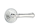 Emtek Wembley Lever with Lancaster Rosette - E228